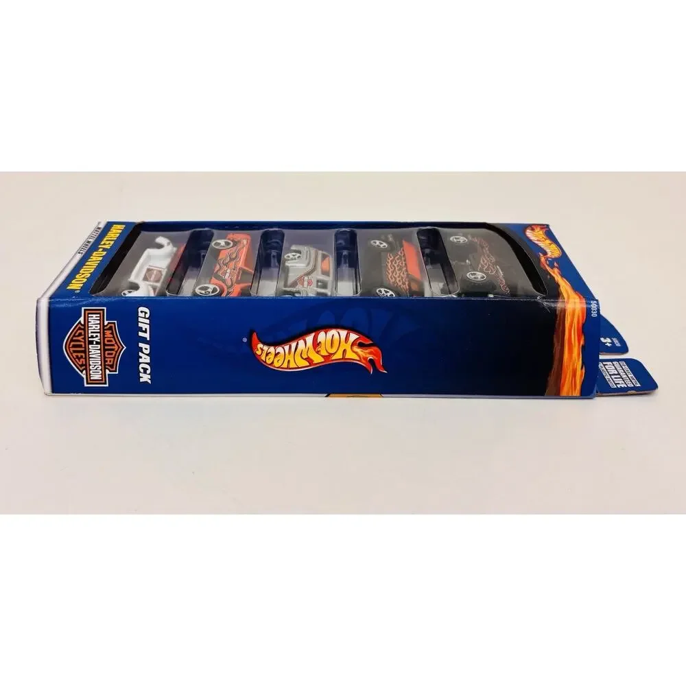 Hot Wheels 1:64 Harley Davidson Truck Gift Pack 5 Truck Set 50030 New Sealed